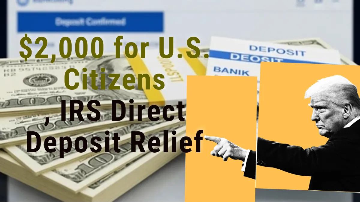 IRS Direct Deposit Relief